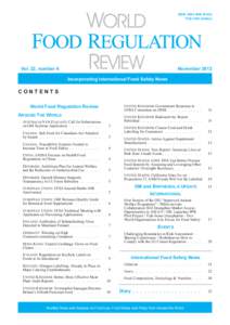 ISSN: PrintOnline) Vol. 22, number 6  November 2012