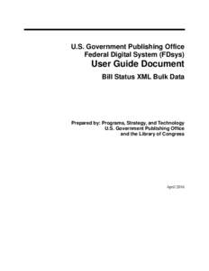 House Bills XML User Guide