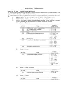 Medical credentials / Emergency medical services in the United States / Emergency medical technician – intermediate / Emergency medical technician – basic / Certified first responder / Paramedic / Scope of practice / Emergency medical dispatcher / Emergency medical responder levels by U.S. state / Medicine / Emergency medical services / Emergency medical responders