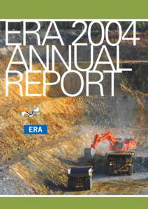 ERA 2004 ANNUAL REPORT ERA 2004 Annual Report