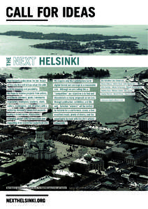 THE  CALL FOR IDEAS HELSINKI