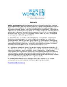 United Nations Development Group / UN Women