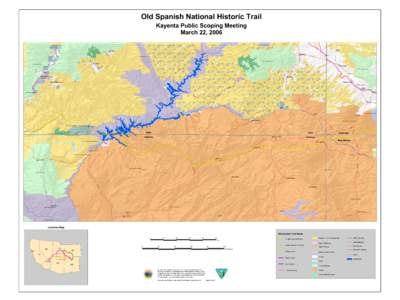 Old Spanish National Historic Trail Kayenta Public Scoping Meeting March 22, 2006 TE STA