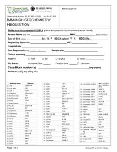 Addressograph only  Histopathology lab phone[removed] # [removed]fax[removed]