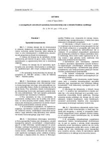 Dziennik Ustaw Nr 141  Poz[removed]USTAWA z dnia 27 lipca 2002 r.