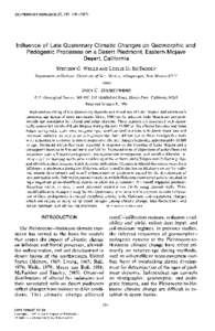 Quaternary / Pleistocene / Deserts and xeric shrublands / Death Valley / Holocene / Desert / Lake Mojave / Pluvial lake / Lake Manly / Geography of California / Geography of the United States / Physical geography