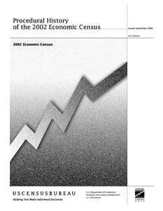 Procedural History of the 2002 Economic Census