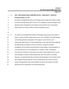 CA‐NLH‐7  NLH 2014 Capital Budget Application  Page 1 of 1  1   Q. 