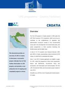 Earth / The LIFE Programme / Framework Programmes for Research and Technological Development / Directorate-General for the Environment / Nature park / Croatia / Program management / Integrated pest management / European Union / Europe / Lonjsko Polje