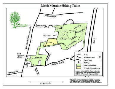 Mock Moraine Hiking Trails Westmore land Dr.
