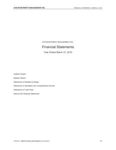 Alberta Finance and Enterprise Annual Report[removed]