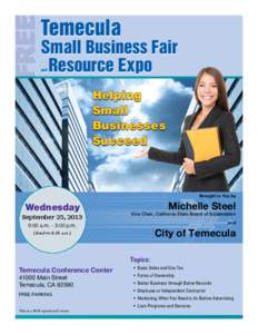 Temecula Small Business Fair