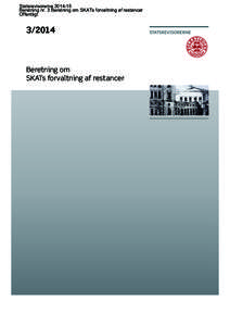 Beretning nr. 3 Beretning om SKATs forvaltning af restancer : SR0314.pdf