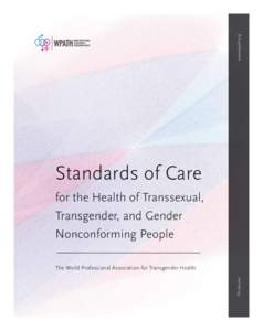 www.wpath.org  Standards of Care