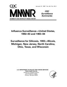 January 31, [removed]Vol[removed]No. SS-1 TM CDC Surveillance Summaries