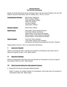 Motion / Minutes / Geography of the United States / Iowa / Parliamentary procedure / Second / Des Moines /  Iowa