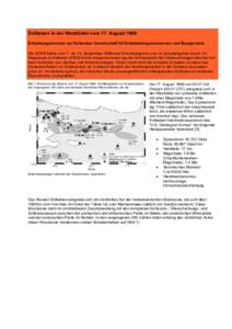 Erdbeben in der Westtürkei vom 17. August 1999 Erkundungsmission der Schweizer Gesellschaft für Erdbebeningenieurwesen und Baudynamik Die SGEB führte vom 7. bis 13. September 1999 eine Erkundungsmis-sion im Schadengeb