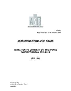 ACCOUNTING STANDARDS BOARD