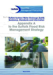 Suffolk  Flood Risk Management Partnership  Suffolk Surface Water Drainage (SuDS)