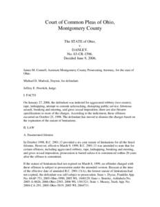 Sixth Amendment to the United States Constitution / Speedy Trial Clause / Statute of limitations / Barker v. Wingo / Stogner v. California / Citation signal / Law / United States Constitution / Civil procedure