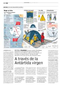 DIARIO DE NAVARRA LUNES 31 DE OCTUBRE DED16 oé AVENTURA EXPEDICIÓN TRANSANTÁRTICA ESPAÑOLA