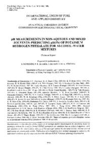 Pure &Appl. Chem., Vol. 70, No. 7, pp,1998. Printed in Great BritainIUPAC INTERNATIONAL UNION OF PURE AND APPLIED CHEMISTRY