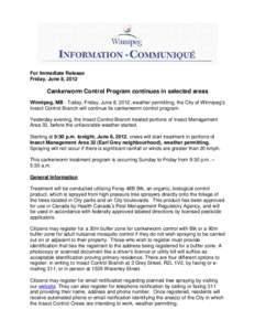 Microsoft Word[removed]PSA - Cankerworm Control Program continues in selected areas.doc