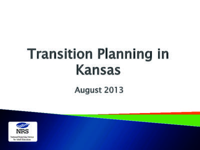 Transition Planning in Kansas