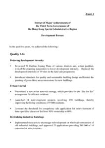 Redevelopment / Development / Infrastructure / American Recovery and Reinvestment Act / Urban renewal / Green building / Architecture / Urban studies and planning / Construction