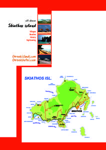 al l a bou t  Skiathos island Villages Beaches History