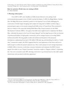 Development / India / Poverty / Slum / Urban decay / Delhi / Pitam Pura / Urban planning / Okhla / States and territories of India / Neighbourhoods of Delhi / Geography of India