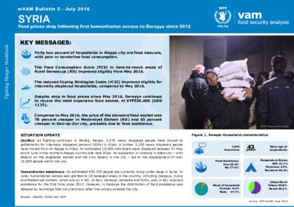 mVAM Bulletin 5 - JulySYRIA Fighting Hunger Worldwide