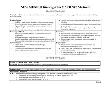 Microsoft Word - K Math Standards 08.doc