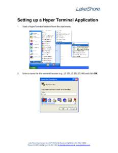 Microsoft Word - SettingUpHyperTerminalApplication.doc