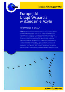 EASO  European Asylum Support Office Europejski Urząd Wsparcia