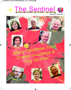 Xmas Sentinel 2011_Copy (2) of MARCH.2006.sentinel[removed]:12 PM Page 1  The Sentinel Winter[removed]Volume[removed]y