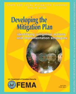 STATE AND LOCAL MITIGATION PLANNING how-to guide identifying mitigation actions and implementation strategies