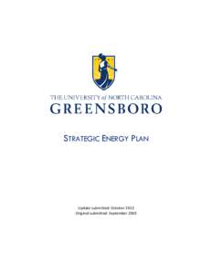 Energy policy / Environment / Sustainable building / Energy conservation / Energy in the United States / University of North Carolina at Greensboro / Energy industry / Fuel efficiency / Energy Star / Energy economics / Technology / Energy