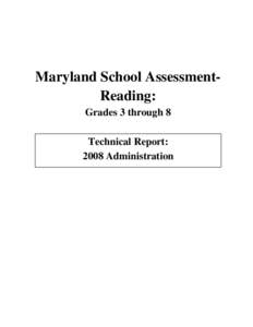 Evaluation / Market research / Academic transfer / Education reform / Grade / Inter-rater reliability / Scale / Equating / Level of measurement / Psychometrics / Education / Statistics