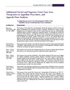 United States Federal Sentencing Guidelines / United States federal law / Rita v. United States / Kimbrough v. United States / Gall v. United States / Blakely v. Washington / Fair Sentencing Act / Apprendi v. New Jersey / Mistretta v. United States / United States criminal procedure / Law / Case law