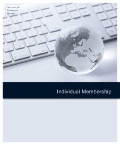 Council for European Studies Individual Membership