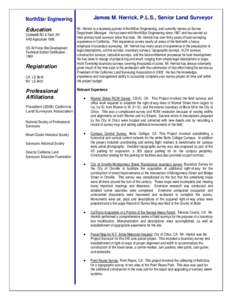 Microsoft Word - James Herrick resume.doc