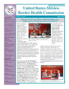 United States-México Border Health Commission Commissioners Michael O. Leavitt Commissioner for the United States