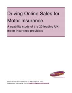 Microsoft Word - car insurance Apr 2007 v6.doc