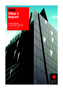 2015 Pillar 3 Report Incorporating the requirements of APS 330 First Quarter Update as at