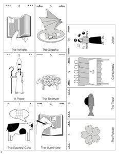 Discordian calendar / Fiction / Hong Meng / The Illuminatus! Trilogy / Sacred cow / Discordianism / Literature / Speculative fiction