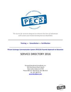 Microsoft Word - Pyramid PECS Service Directory-2016