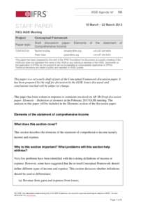 Generally Accepted Accounting Principles / Financial statements / Financial regulation / International Financial Reporting Standards / Income statement / Expense / Account / Liability / Comprehensive income / Accountancy / Finance / Business