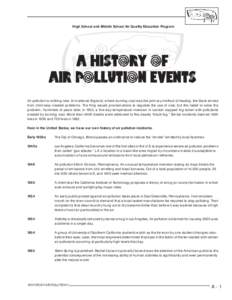 Air pollution / Air dispersion modeling / United States Environmental Protection Agency / Smog / Clean Air Act / Criteria air contaminants / Air quality law / National Emissions Standards Act / Air Pollution Control Act / Environment / Pollution / Atmosphere