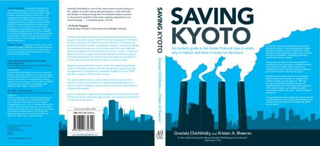 Environment / United Nations Framework Convention on Climate Change / Carbon dioxide / Kyoto Protocol / Carbon credit / Emissions trading / Graciela Chichilnisky / Canada and the Kyoto Protocol / Kyoto Protocol and government action / Climate change policy / Carbon finance / Climate change